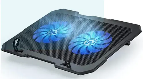 帶雙風扇的筆記型電腦冷卻墊