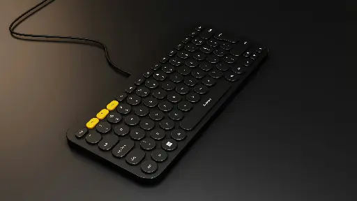 緊湊型USB有線鍵盤